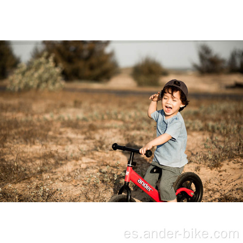bebé corriendo bicicleta niños caminando equilibrio bicicleta 12 pulgadas